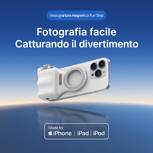 ProGrip™ – Impugnatura magnetica con Bluetooth